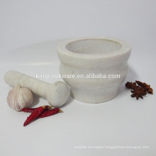 Manufacturer supply Natural stone mortar and pestle made by marble and granite